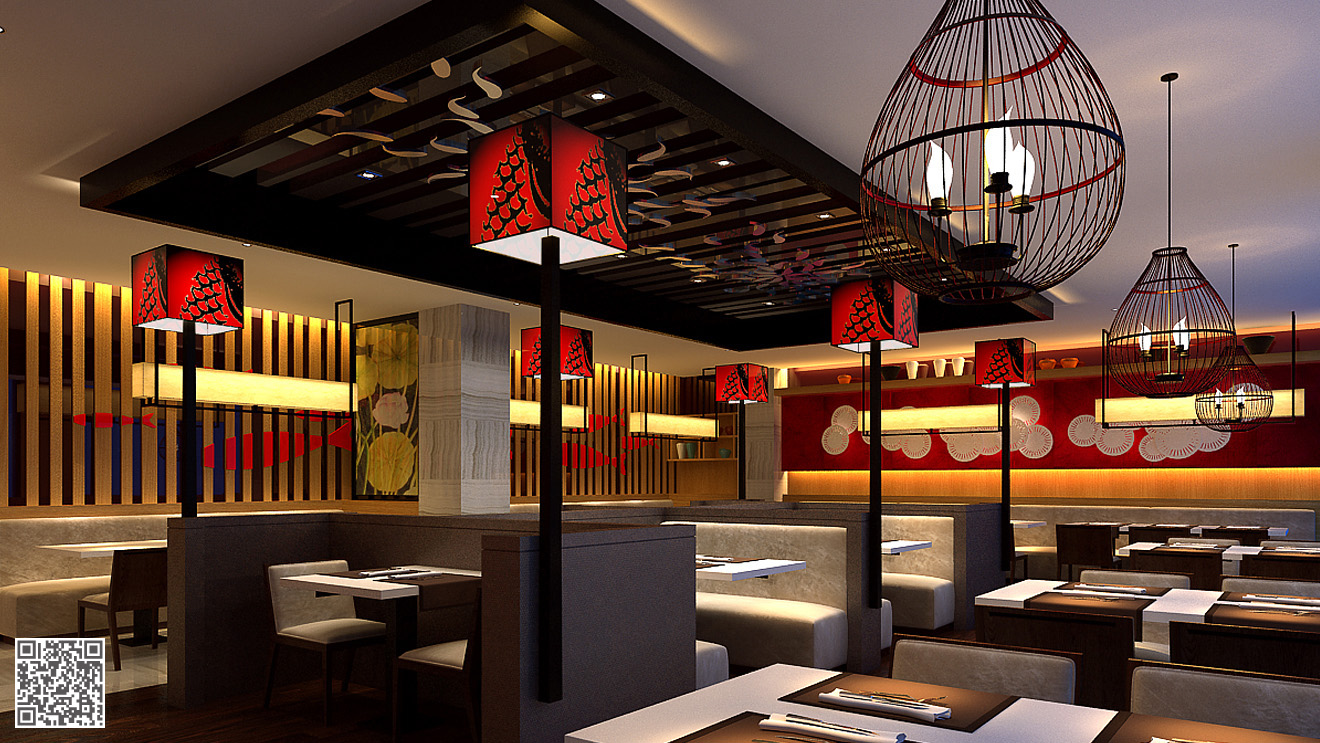 全鱼道金牌私房鱼店面设计